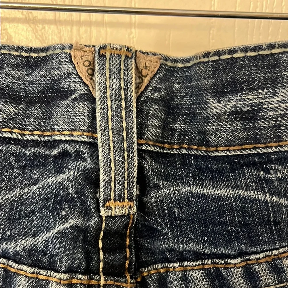 Ariat Blue Straight Jeans Classic Denim Style - Picture 9 of 9